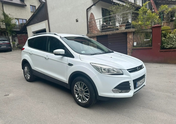 Ford Kuga cena 45000 przebieg: 225000, rok produkcji 2013 z Rawicz małe 56